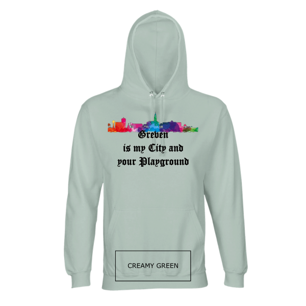 Organic Unisex Hoodie White Edtion